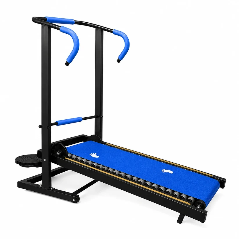 Manual Treadmill – Running Machine with – 21 Rollers
