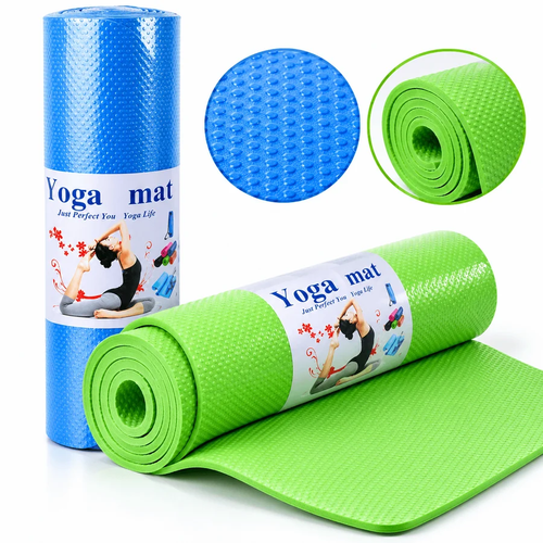 6mm Yoga Mat Anti Slip Mat - Multi colors