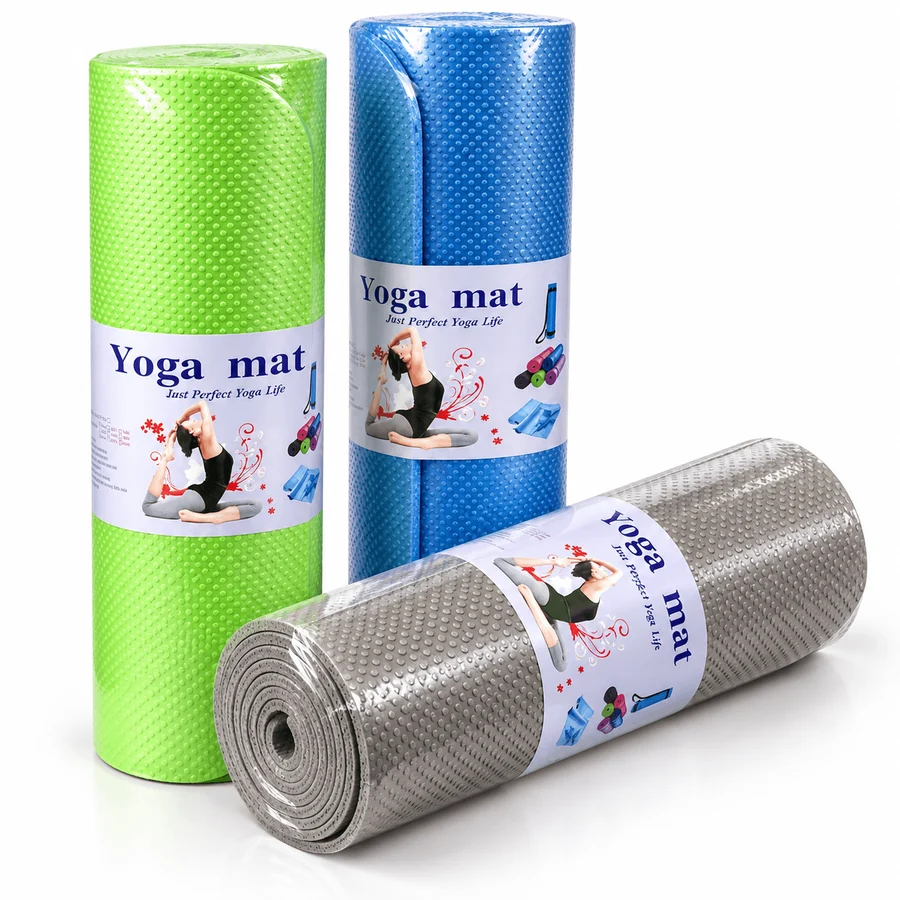 6mm Yoga Mat Anti Slip Mat - Multi colors