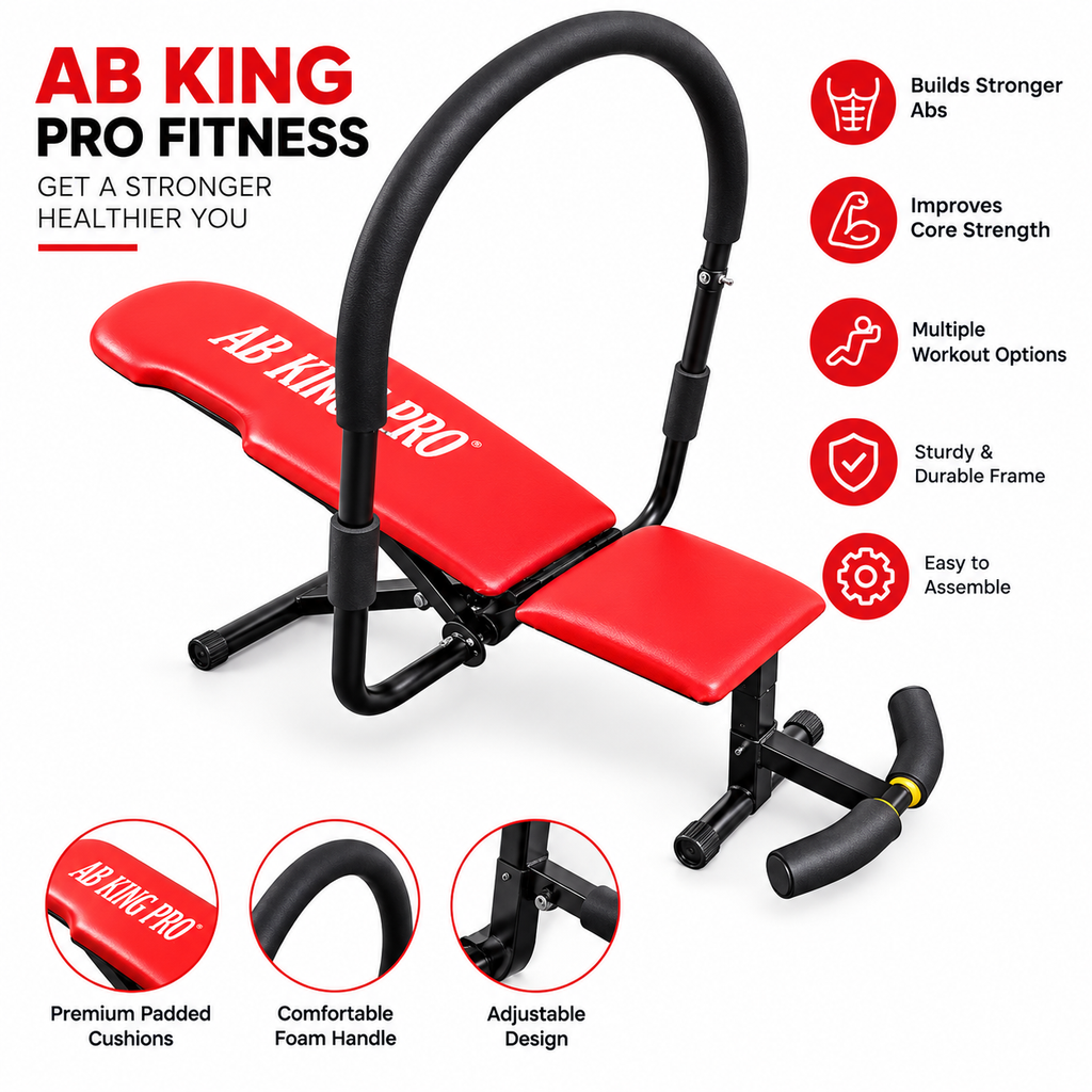 Ab King Pro 6 Packs Machine - Heavy Duty