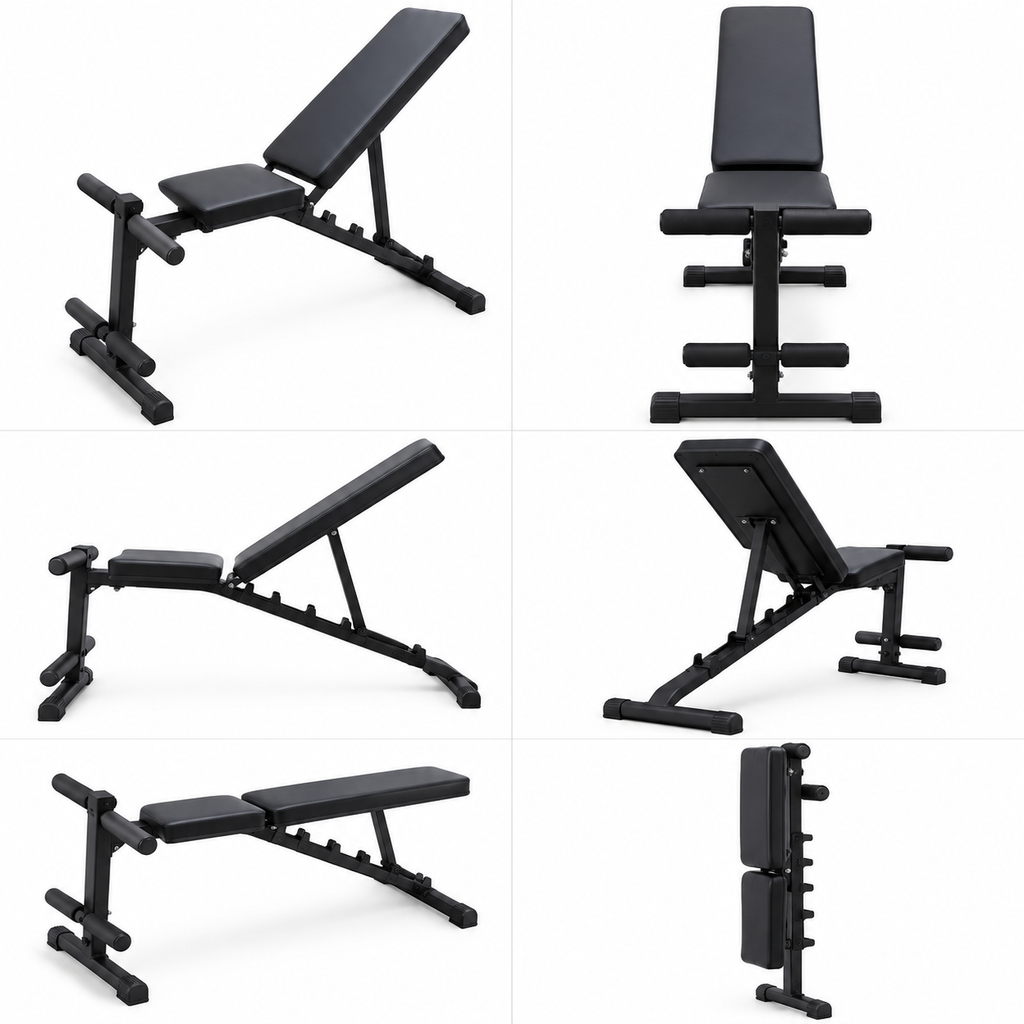 Adjustable Multi-Function Weight Bench for home use