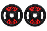 Rubber Coated Weight Plates 1 kg to 20 kg ( pair)