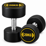 Rubber Coated Dumbbells 2kg to 20kg (Set of 2)