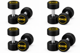 Rubber Coated Dumbbells 2kg to 20kg (Set of 2)