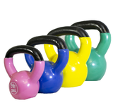 Kettlebells Vinyl Coated 2 to 20 KG Single Piece