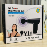 Blueidea Rechargeable Mini Fascial Muscle Gun Massager BLD-668