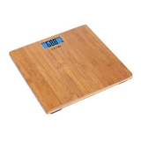 Life Care Digital Weighing Scale with Bamboo Platform, EB-3110