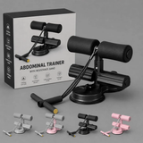 Adjustable Abdominal Trainer – Sit-up Suction, Resistance Band & Durable Iron Build